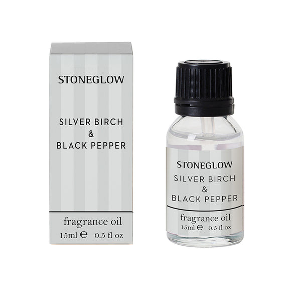 Silver Birch & Black Pepper 15ml Fragrance Bottle