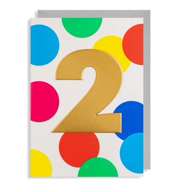 2nd Birthday Card