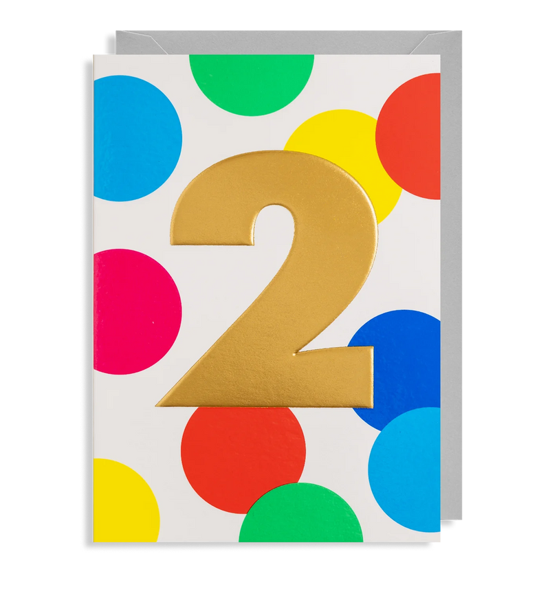 2nd Birthday Card