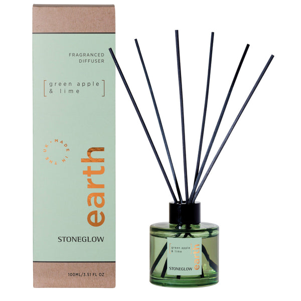 Elements- Earth- Green Apple & Lime Reed Diffuser