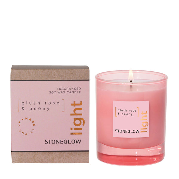 Elements- Light - Blush Rose & Peony Tumbler
