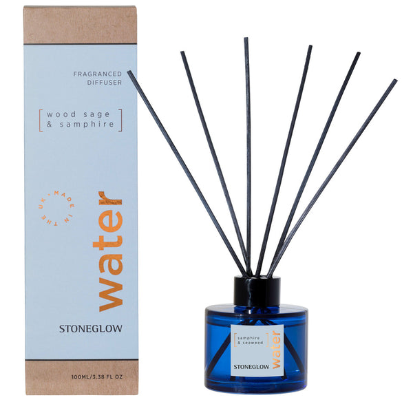 Elements- Water- Wood Sage & Samphire Reed Diffuser
