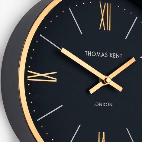 10" Hampton Wall Clock - Navy