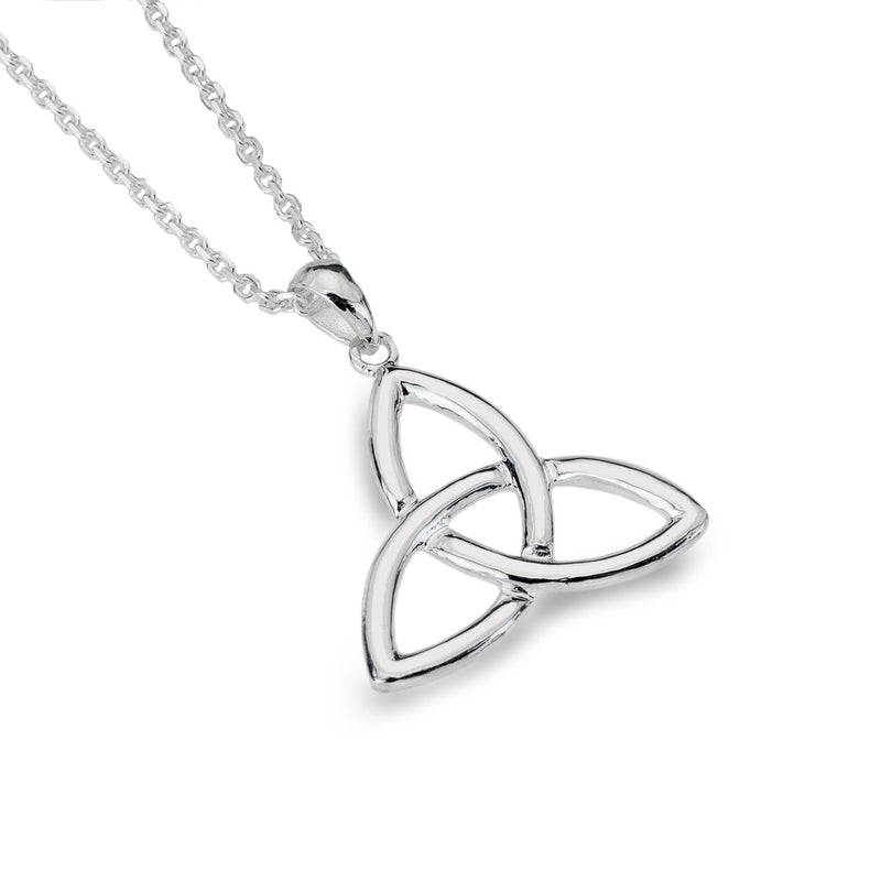 Classic Trinity Knot Pendant Necklace