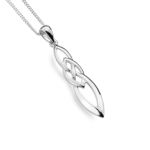Pointed Figure 8 Knot Pendant