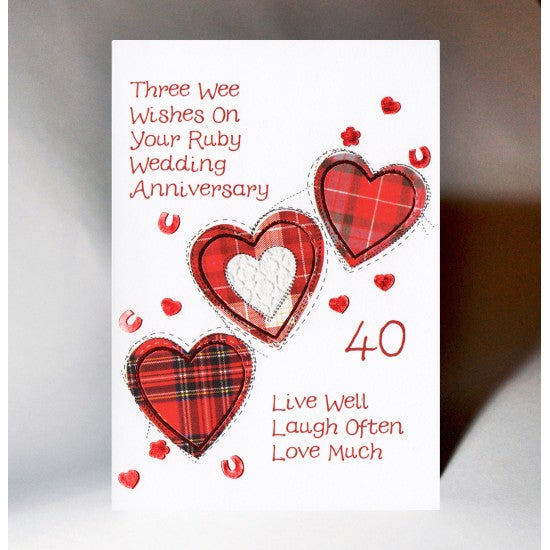 40th Wedding Anniversary