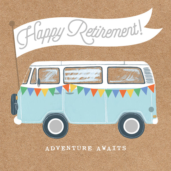 Happy Retirement! Adventure Awaits Card