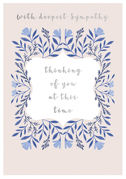 With Deepest Sympathy Card