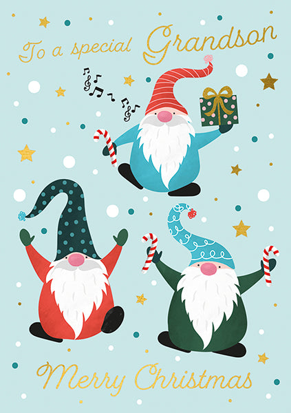 Special Grandson Christmas Card