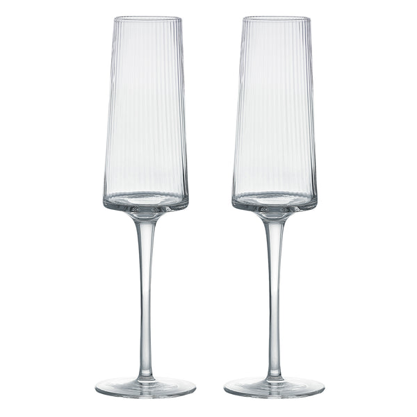Empire Champagne Flutes- Set Of 2