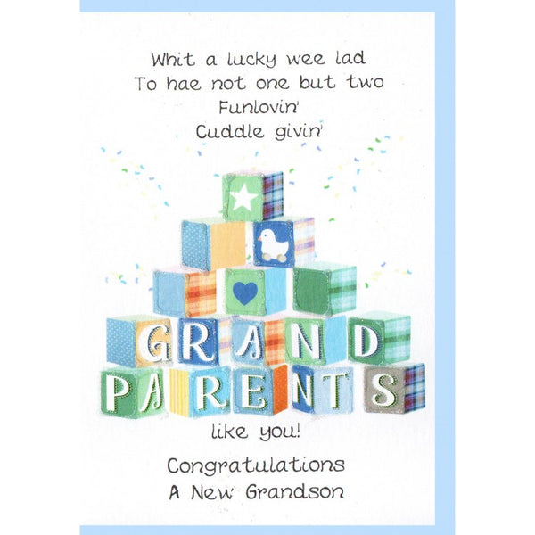 New Grandson Card