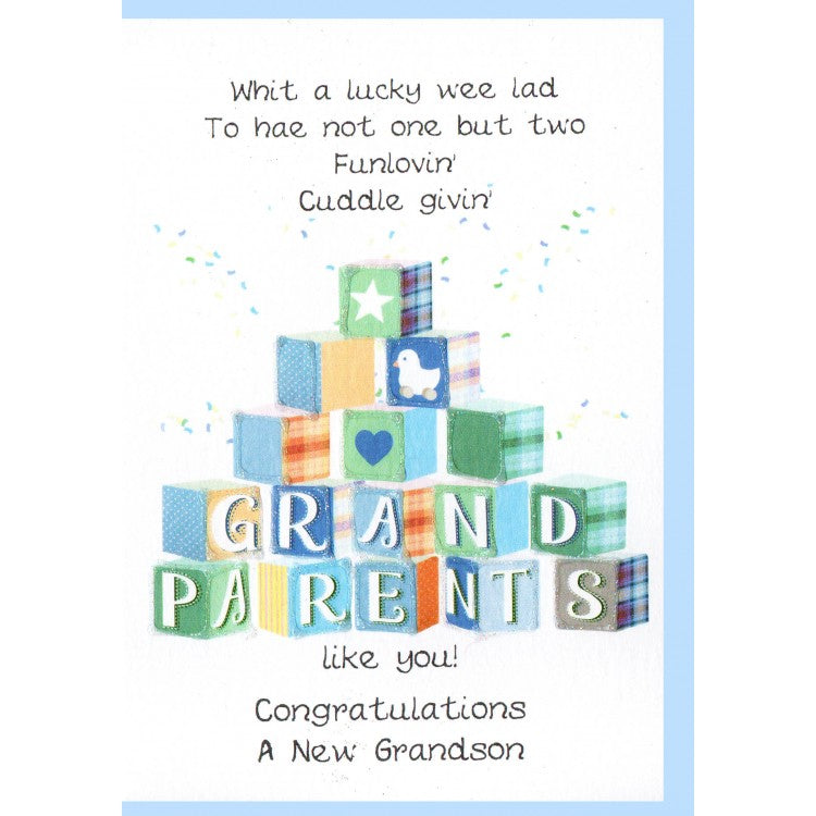 New Grandson Card