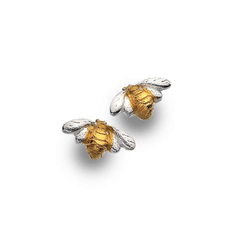 Golden Bumblebee Studs