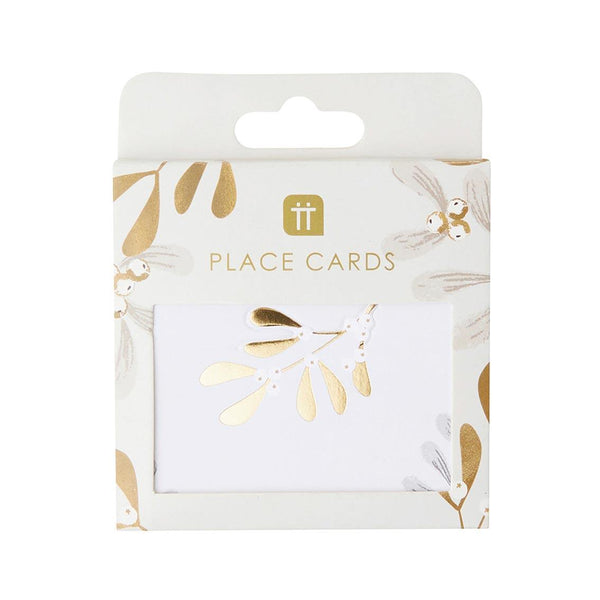 Botanical Mistletoe Placecards 12 Pack