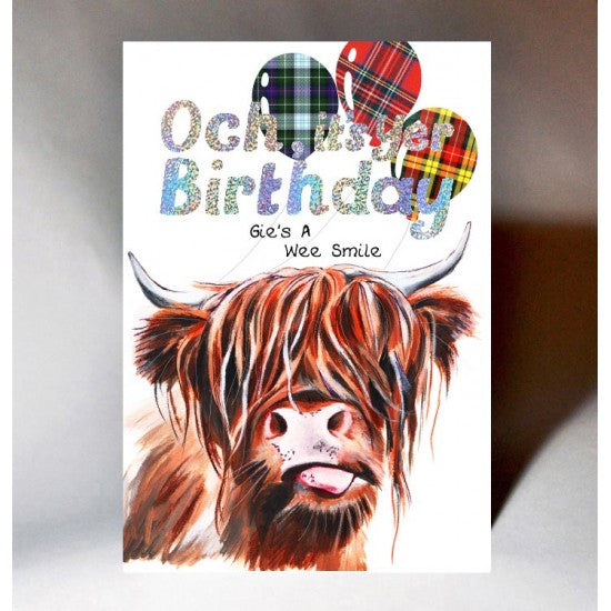 Coo Gie's A Smile Birthday Card
