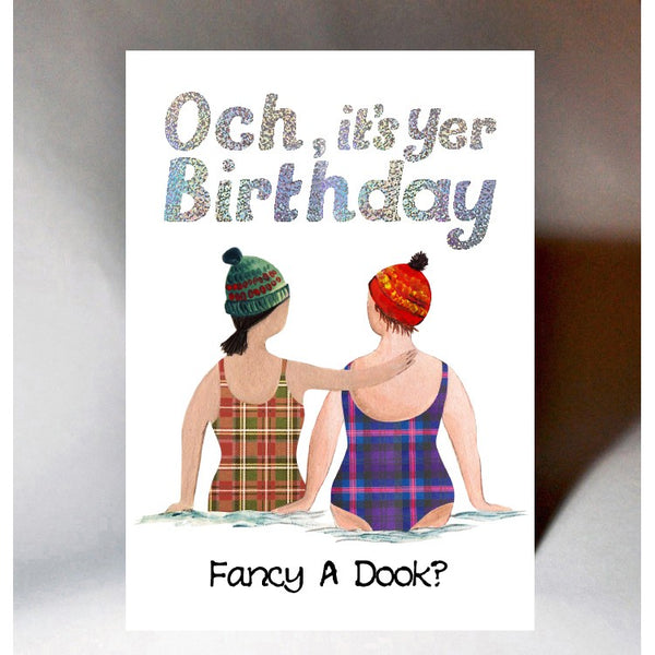 Birthday Fancy A Dook Card