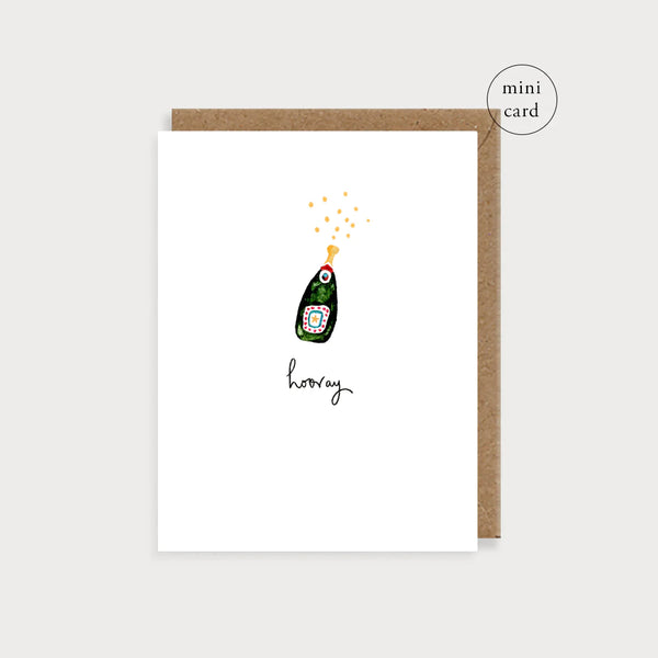 Champagne Hooray Card