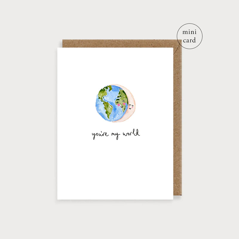 You're My World Card