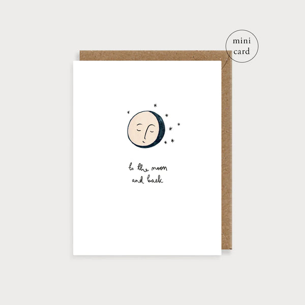 To the Moon and Back Card