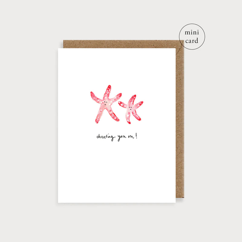 Starfish Cheering You On Card