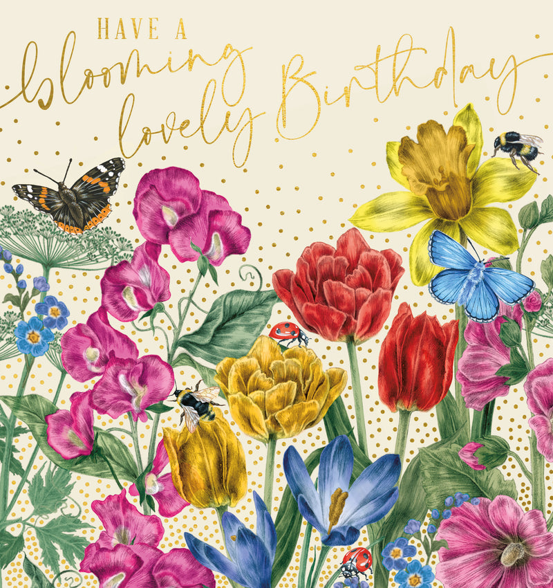 Blooming Lovely Birthday Card