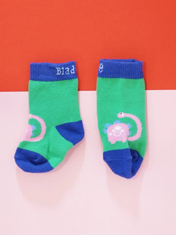 Bright Dino Socks