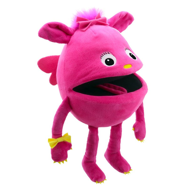 Baby Monster Hand Puppet- Pink