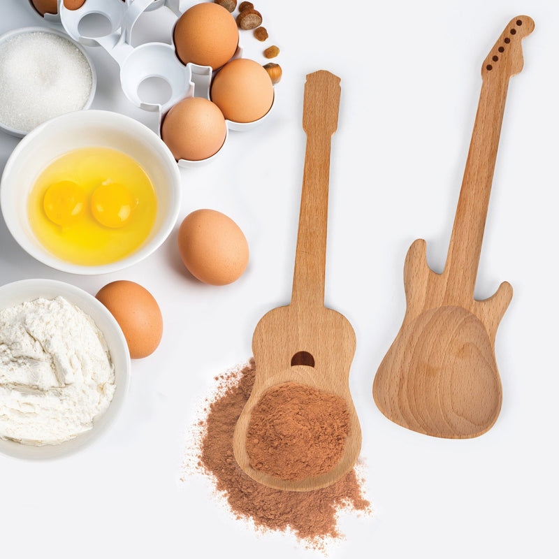 Rockin' Guitar Wooden Spoons