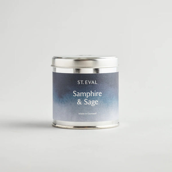 Samphire & Sage Tin Candle