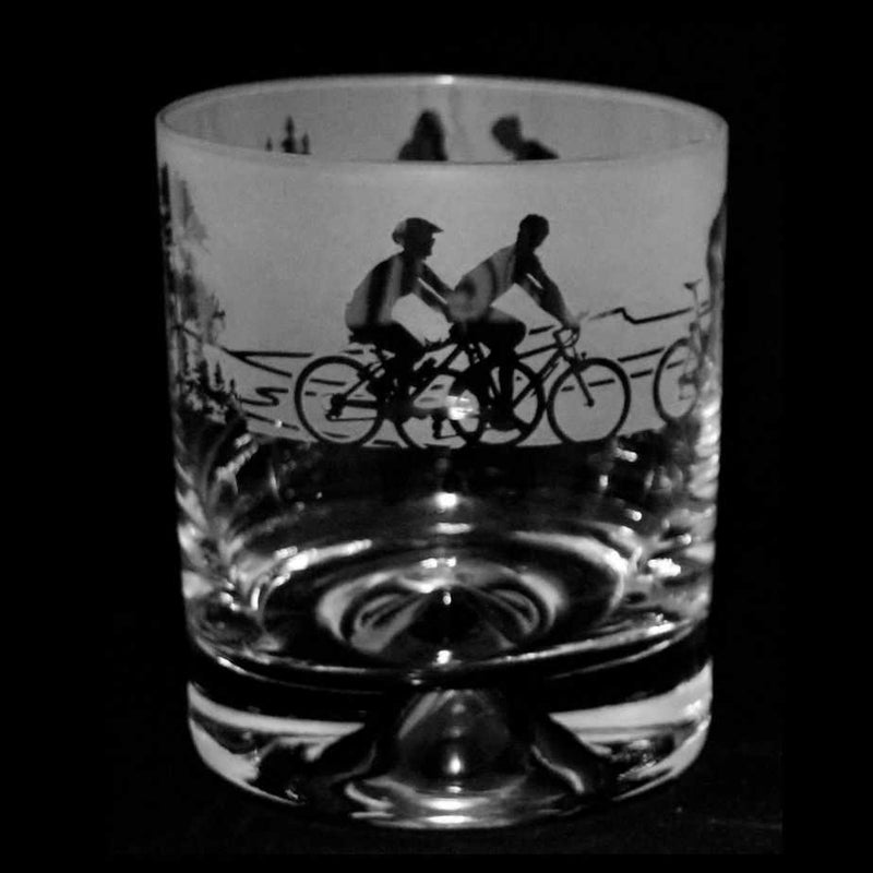 Cycling Whisky Glass