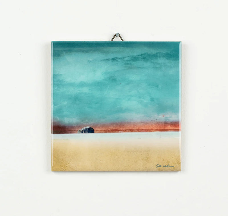 The Bass Rock Ceramic Tile Gift Boxed