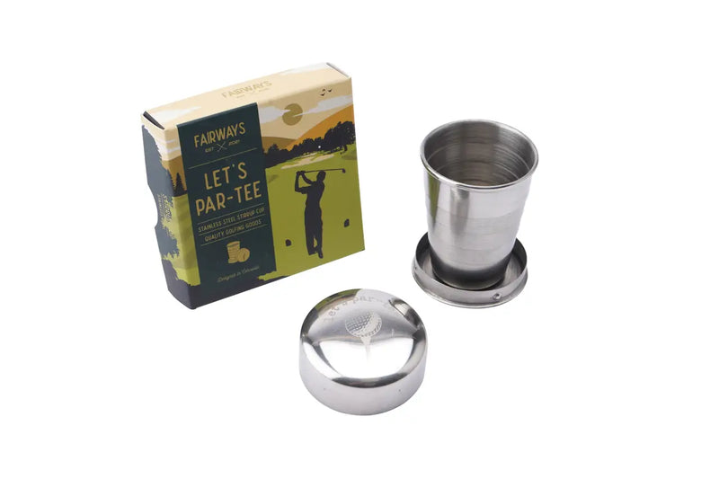 Fairways Golfing Goods 'Let's Par-Tee' Stirrup Cup