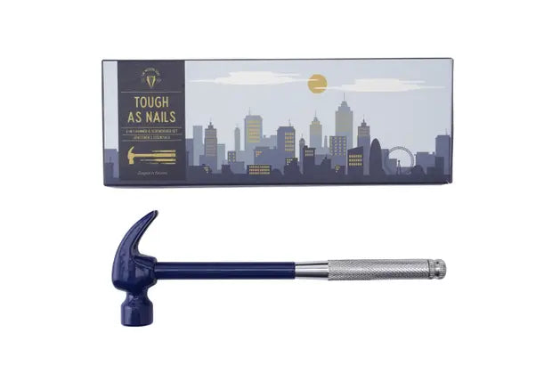 Modern Gent 6-In-1 Hammer, Tool & Screwdriver Set