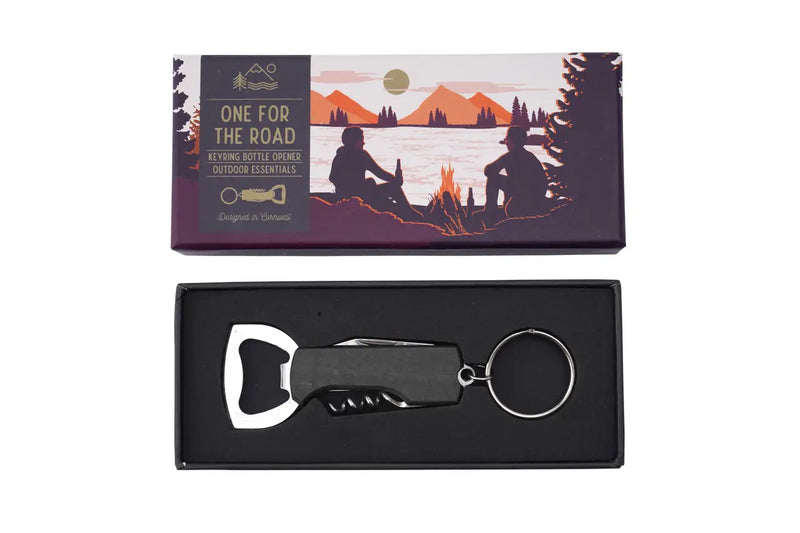 One For The Road Bottle Opener Keyring