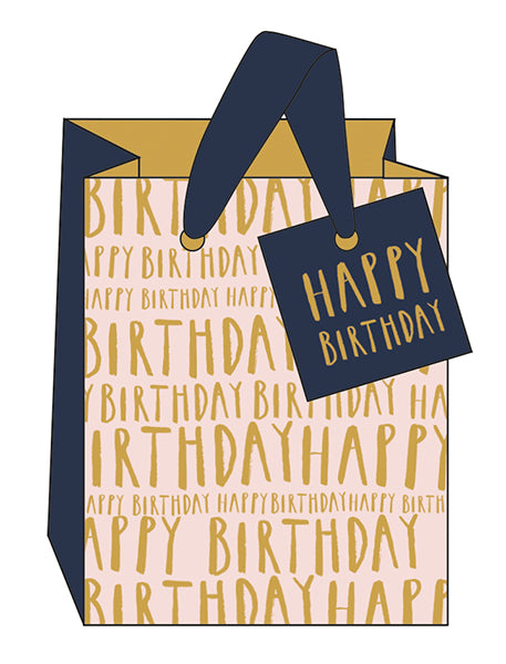 Happy Birthday Gift Bag - Small