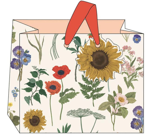 Sunflower Floral Gift Bag - Landscape