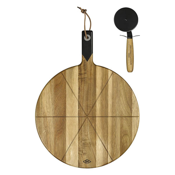 Gentlemen's Hardware Pizza Cutter & Serving Board
