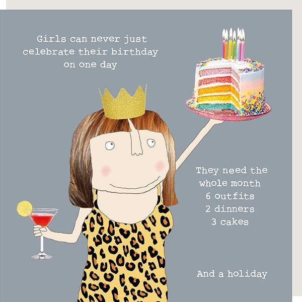 Girl's Bday Card