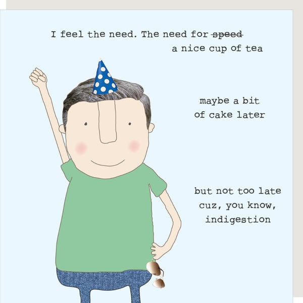 Speed Birthday Card