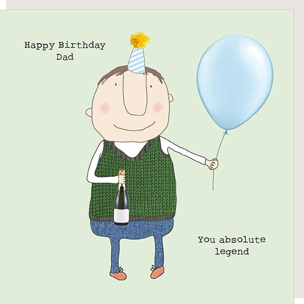 Happy Birthday Dad Card