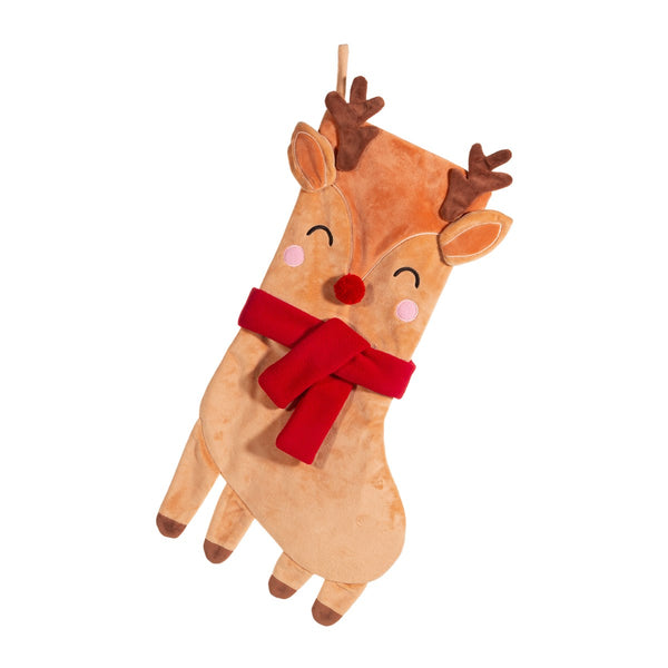 Rudolph With Dangly Legs Stocking