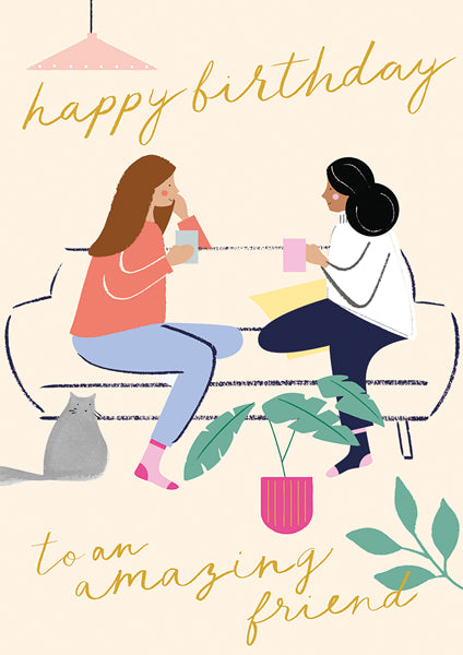 Happy Birthday To An Amazing Friend Card