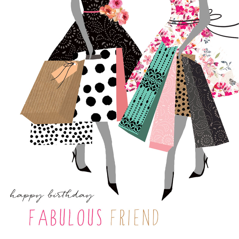 Happy Birthday Fabulous Friend Card