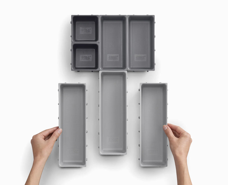 Blox - 7 Piece Drawer Organiser Set