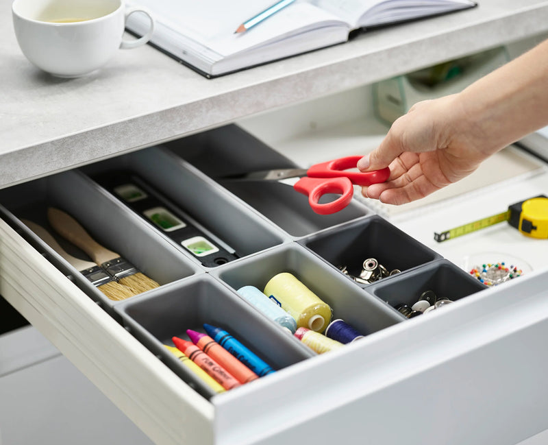 Blox - 7 Piece Drawer Organiser Set