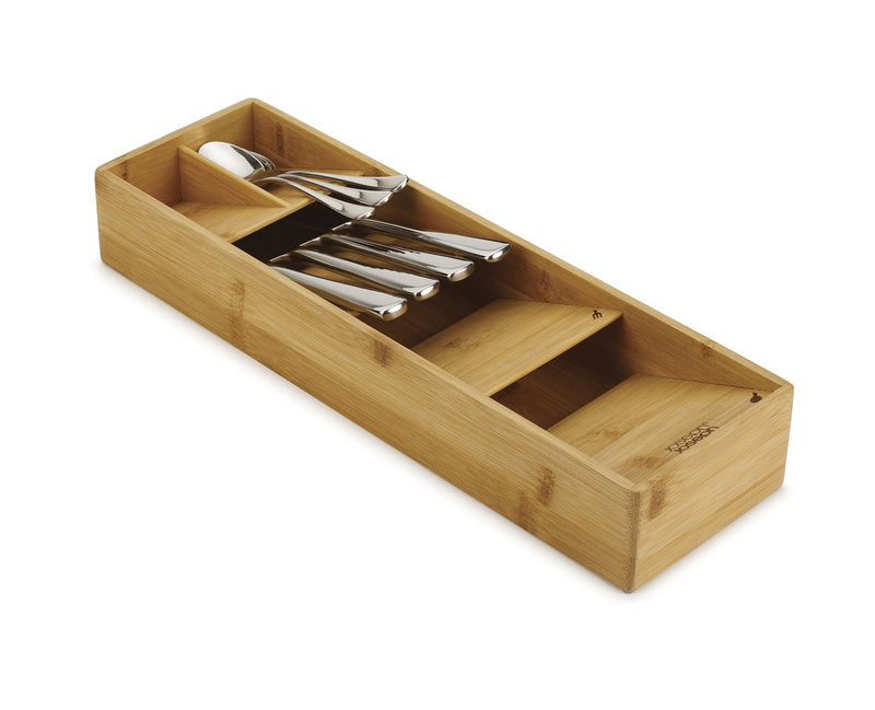 DrawerStore Bamboo - Compact Cutlery Organiser