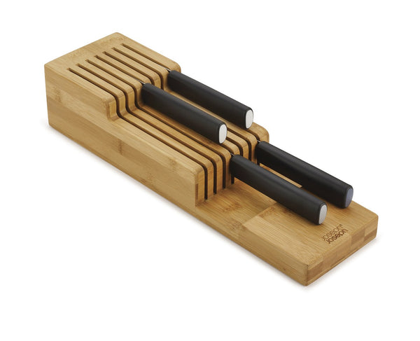 DrawerStore Bamboo - Compact 2-Tier Knife Organiser