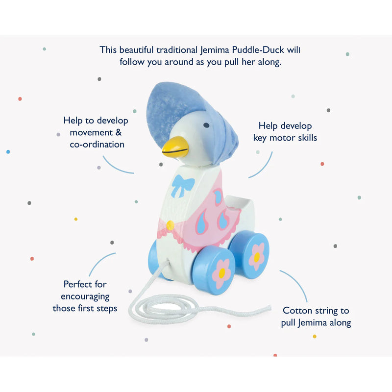 Pull Along Jemima Puddle Duck