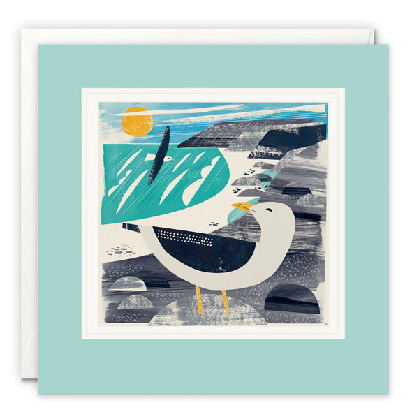 Treen Gull Art Card