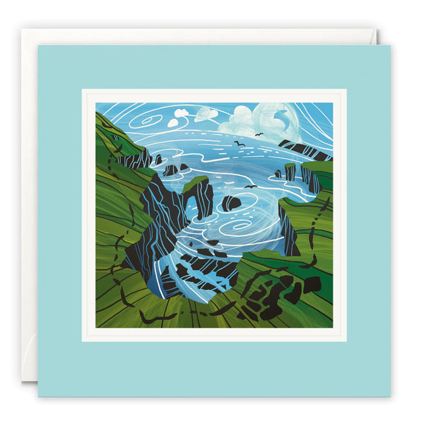 A View of the Coast Art Card
